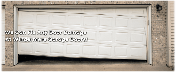 Garage Door Off Track In Windermere